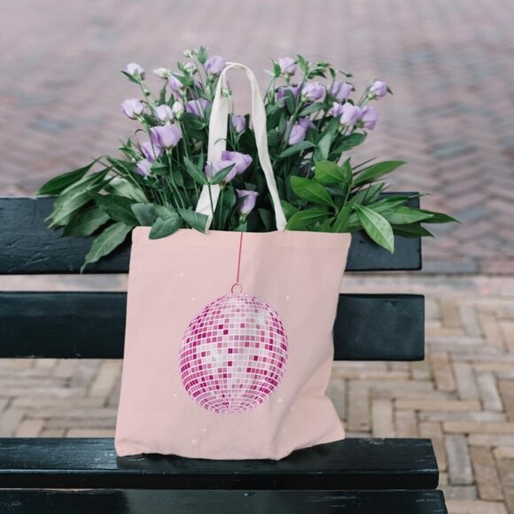 Brand New Poppy Pink Tote Bag 16x13x26 Reusable Gift - Picture 2 of 6